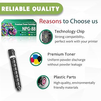 Amazon.com: ERNZAT NPG-88 Toner Cartridge Compatible for
